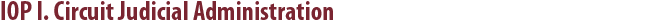 IOP I. Circuit Judidical Administration